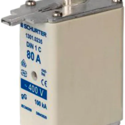 Fusible HPC DIN-1C 50A 400V gG/gL 