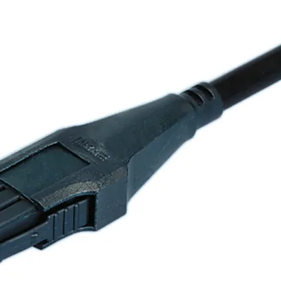 Spina R&M Cable-Outlet 3L con cavo Td3×1.5 nero, L=2.0m 