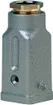 Boîtier de fiche Walther PROCON T702803MS, raccord 1×M20, H=57mm, Zn 