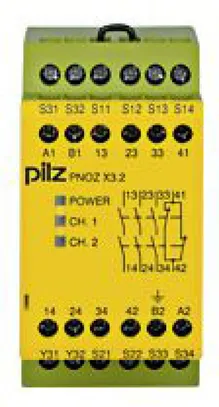 PNOZ X3.2 230VAC 24VDC 3n/o 1n/c 1so 