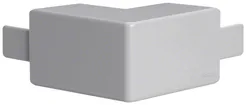 Angolo esterno Hager tehalit.LF 33×20mm grigio IP30 