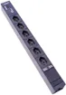 Steckdosenleiste 19" 1HE 6×T13 Td3×1mm² 3m Stecker T12 USB schwarz 
