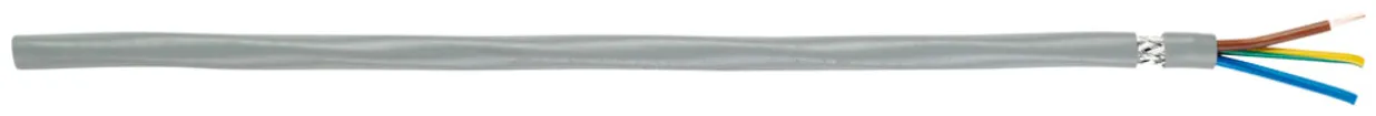 Câble de commande 4×4mm² 3LPE blindé sans halogène, gris 