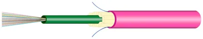 Câble FO Universal H-LINE Cca 12×G50/125 OM4 Ø7.5mm 3000N violet 