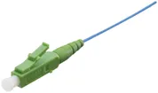 Pigtail FO R&M, spina LC APC 8° SM verde, fibra 9/125µm G.657 LSZH blu 0.7m 