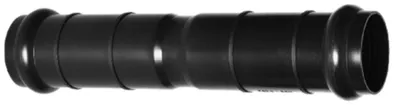Doppelsteckmuffe Symalit K55 63×3.6mm, mit Gummidichtung 