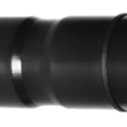 Doppelsteckmuffe Symalit K55 63×3.6mm, mit Gummidichtung 