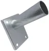 Supporto a parete DOTLUX acciaio zincato per BELUGA, tubo per lampada 48mm 