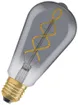 Lampe LED LEDVANCE Vintage Edison E27 4W 140lm 1800K Ø64×143mm fumé 