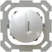 Contatto a pulsante luminoso Max Hauri EXO 2×A/R, 1×illuminato, IP55, bianco 