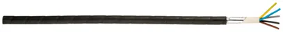 Kabel NN-CLN FE05, 5×10mm² LNPE halogenfrei armiert 90°C schwarz B2ca 