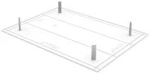 Plaque de recouvrement pour Multibox Compact 272×202mm blanc 
