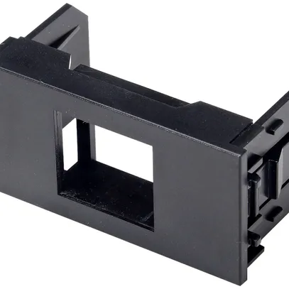 Keystone-Modul Cecoflex für AV-Montagesystem, leer, schwarz 