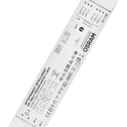 LED-Konverter Osram OTi 1-2 CH 24V, 160W, IP20, DALI 