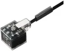 Câble Weidmüller SAIL ouvert/connecteur d'électrovanne version A 5m PUR noir 