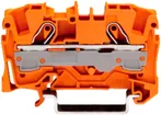 Durchgangsklemme WAGO TopJob-S 6mm² 2L orange Serie 2006 