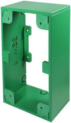 AP-Rahmen BSW APR2-G55, für EDIZIOdue 2×1, 88×88×55mm, grün 