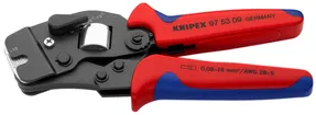 Pince à sertir KNIPEX auto-ajustable pour embouts 190mm 