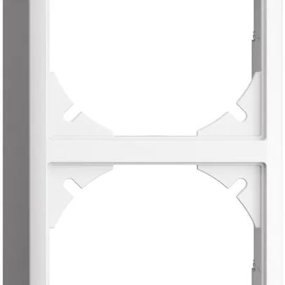 Capot EDIZIOdue 54mm I-I blanc pour combinaison vertical/horizontal 