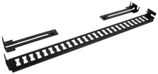 Supporto dei cavi per pannello Netscale 48, posteriore, regolabile, nero 