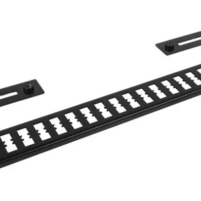 Support de câbles pour panneau Netscale 48, arrière, ajustable, noir 