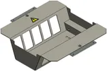 Kit di montaggio BAK 2×5 FLF verticale vuoto 