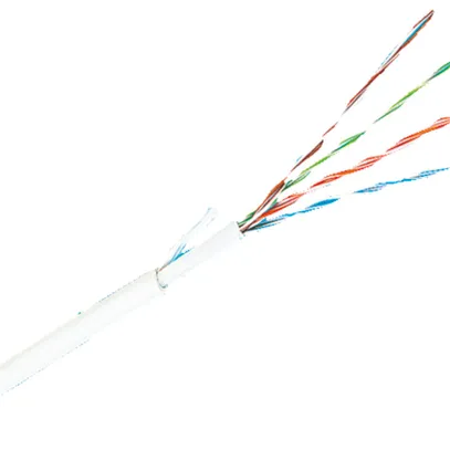 Câble d'installation R&M D-U/UTP AWG26 4×2×0.77 blanc 305m 