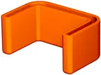 Coperchio Bettermann per US 3 profile arancione 
