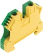 Borne de protection Weidmüller WPE connexion à vis 10mm² vert-jaune 