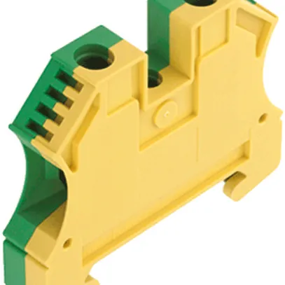 Borne de protection Weidmüller WPE connexion à vis 10mm² vert-jaune 