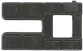 Placca distanziatore Cellpack DP2 60×38×5mm 