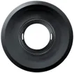 Couvercle ESYLUX pour détecteur FLAT Ø104mm plastique mat rond noir 