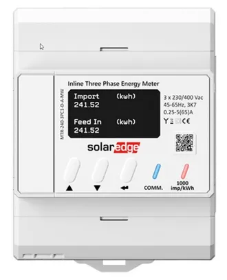 SolarEdge Inline Energy Meter MTR-240-3PC1-D-A-MW 