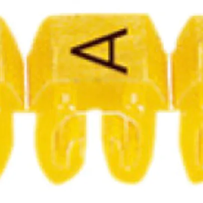 Bague-repère Legrand CAB 3, pour 0.5…1.5mm² impression: 'A', jaune 