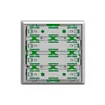 KNX-Funktionseinsatz RGB 1…8-fach EDIZIOdue silver ohne LED, m.Temperaturfühler 