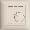 Thermostat d'ambiance ENC EDIZIOdue crema, sans interrupteur 