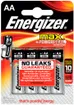 Batteria alcalina Energizer Max AA LR6 1.5V, 4pezzi 
