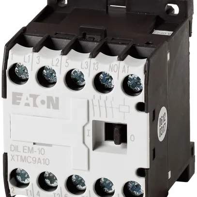 Contattore Eaton DILEM-10, 3L 230VAC 9A 4kW (AC-3) 1Ch 