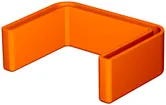 Coperchio Bettermann per US 7 profile arancione 