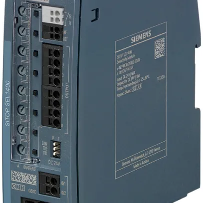 Modulo di selettività Siemens SITOP, IN: 24VDC/72A, OUT: 24VDC/8×10A, limitativo 