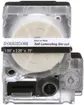 Cassette d'étiquettes Panduit MP, auto-laminant, 25.4×57.2mm clair/blanc 