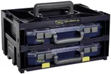 Valise d'assortiment CIMCO CarryMore 55 2×CarryLite 55 grille 4×8 16×inserts 