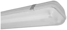 Luminaire pour locaux mouillés PC 2×18W BE sans tube IP65 