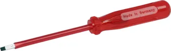 Schraubenzieher isoliert Klinge 3.5×90mm rot 