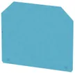 Abschlussplatte Weidmüller WAP 16+35 WTW 2.5-10 BL 56×49.5mm blau 
