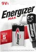 Pila alcalina Energizer Max 6LR61 9V blister a 1 pezzo 