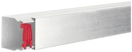 Canale d'installazione tehalit LFS 60×60×2000mm (l×h×L) acciaio bianco traffico 