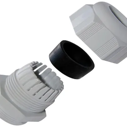 Presse-étoupe PLICA-TEC, M16 pour câble Ø2.8…8mm 10mm PA IP68 gris clair 