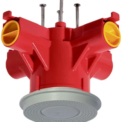 Tampon pour lampe MT Crallo-Star Ø45×85mm, a.bague de montage, 4×M20/M25 rouge 