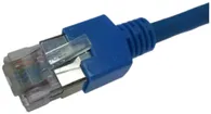 Câble patch 2RJ45 10m bleu 